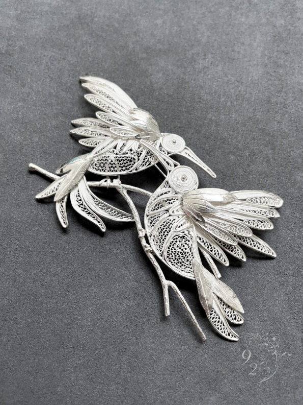 925-202100002-Twin-Bird-Singing-Brooch-Unplated-Silver-2