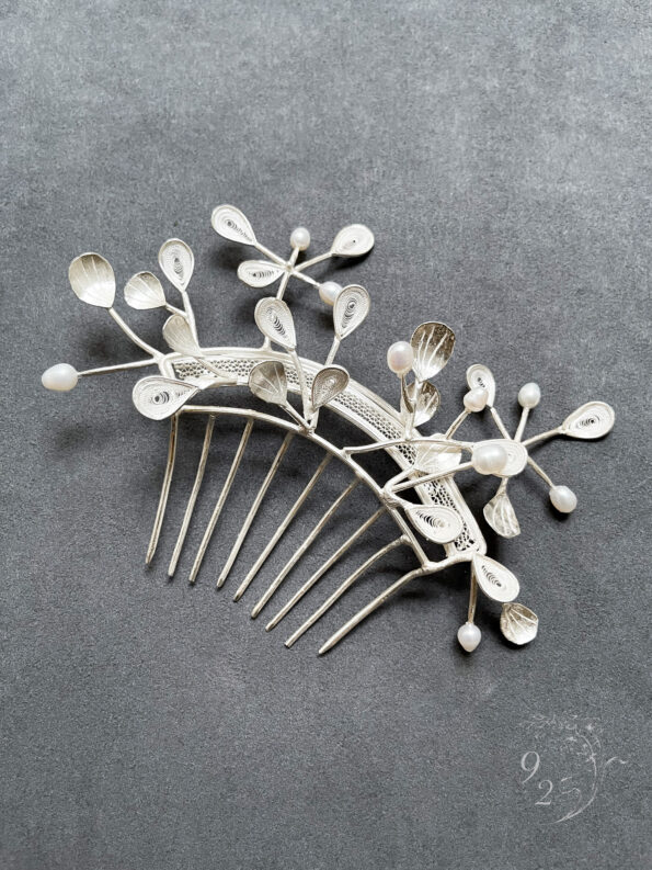 925-202100003-Bubbly-Haircomb-Unplated-Silver-2