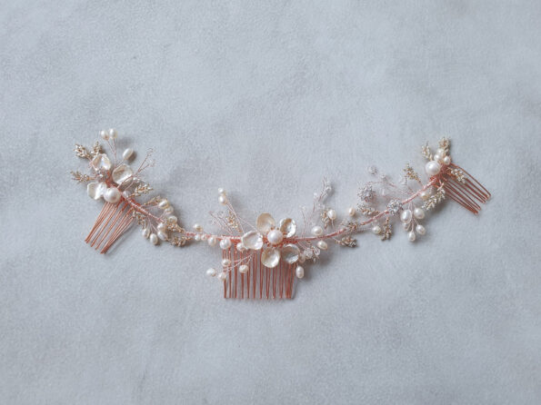ACC-201900059-Extravagant-Pearl-Flower-Haircomb-Set-Rose-Gold-3-pcs