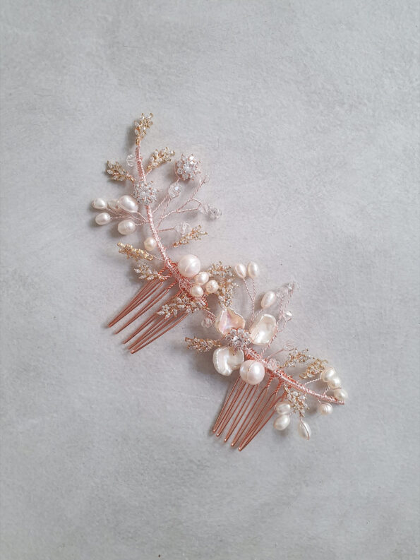 ACC-201900061-Extravagant-Pearl-Flower-Side-Haircomb-Set-Rose-Gold-2-pcs