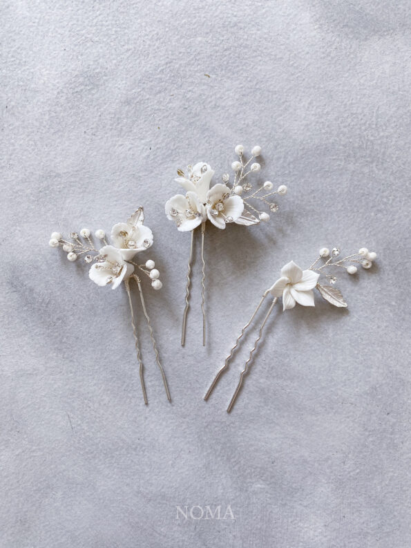 ACC-201900111-Clay-Flower-Simple-Decor-Hairpin-Set-White-Silver-3-pcs