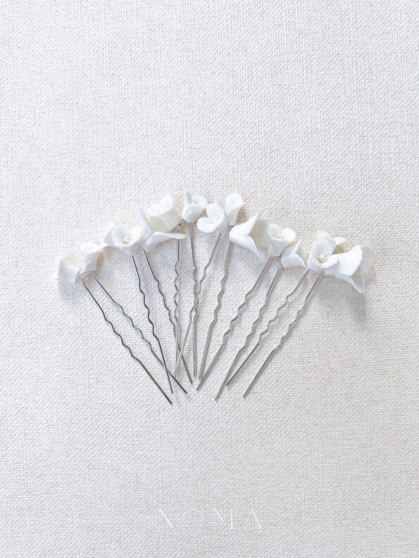 ACC-201900112-Clay-Flower-Simple-Hairpin-Set-White-Silver-6-pcs-1