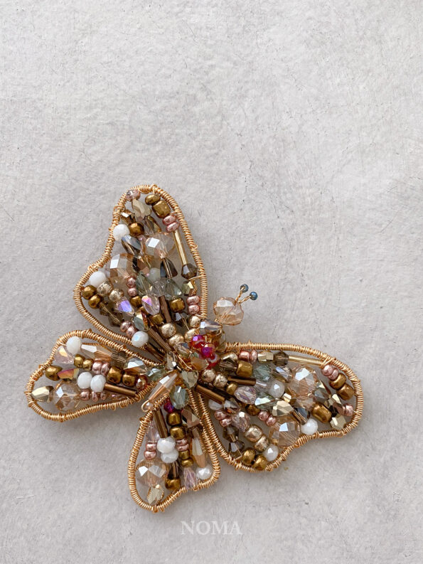 ACC-202000003-Butterfly-Beads-Brooch-Set-Gold-2-pcs-1