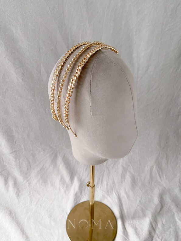 ACC-202100051-Ball-Chain-Headband-18k-Yellow-Gold-5