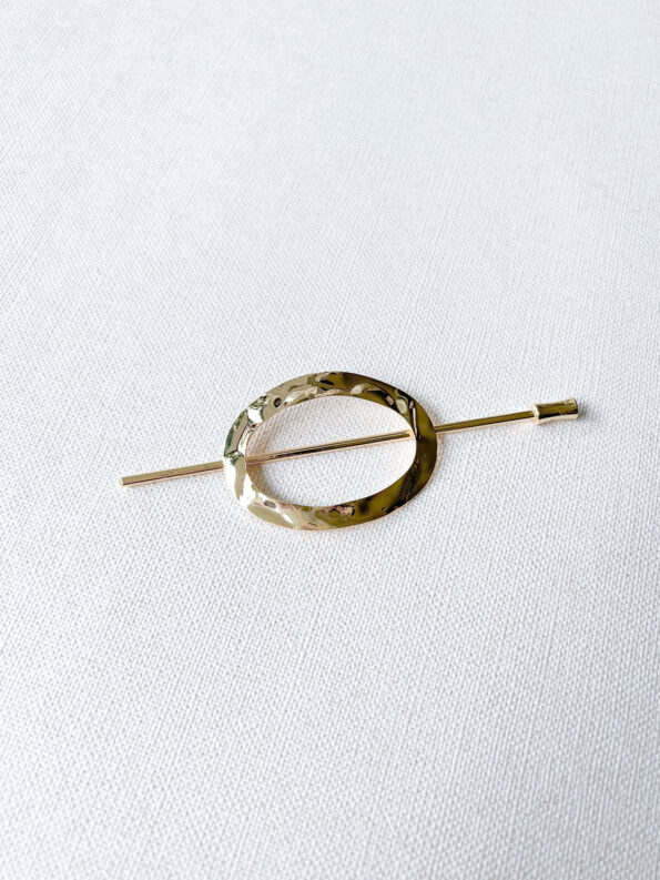 ACC-202200033-Oval-Cuff-and-Hairpin-Set-18k-Yellow-Gold-2-pcs-1