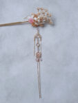 CHN-201900177-White-Dove-Garden-Hairpin-Gold