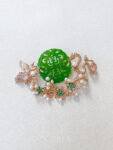 CHN-202000002-Crane-Dragon-Jade-Brooch-Gold-Emerald