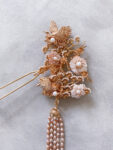 CHN-202000078-Double-Crane-Flowers-Hairpin-Gold-Pink