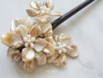 CHN-202000102-Triple-Pearl-Flowers-Wooden-Hairpin-Silver