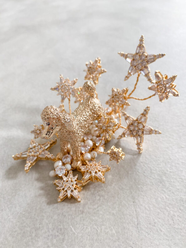CHN-202100034-Poodle-Star-Hairpin-Gold-1