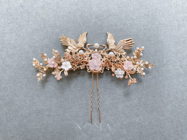CHN-202100036-Twin-Crane-Blossom-Middle-Gold-Pink-3