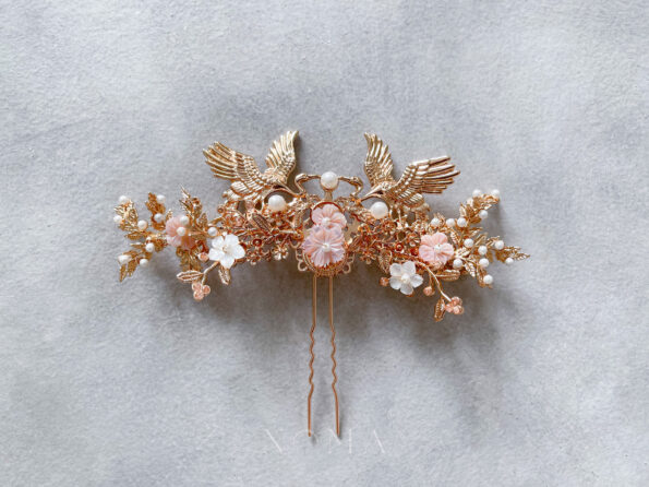 CHN-202100036-Twin-Crane-Blossom-Middle-Gold-Pink