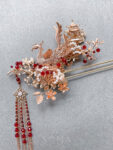 CHN-202100039-4D-Phoenix-Feather-Spring-Pagoda-Hairpin-Gold-Ruby