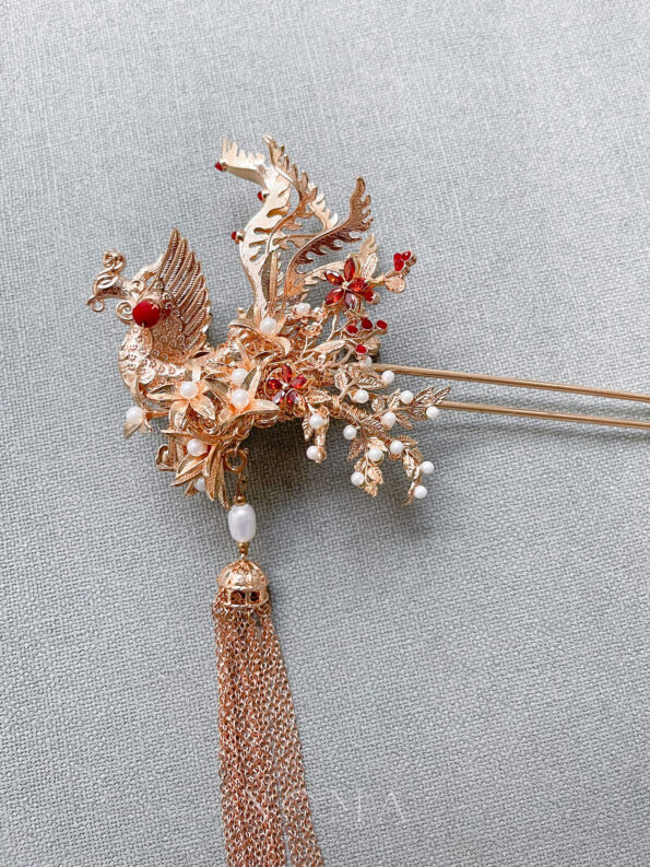 CHN-202100041-4D-Phoenix-Orchid-Hairpin-Gold-Ruby-Right
