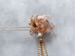 CHN-202100055-Twin-Crane-Blossom-Hairpin-Gold-Pink-Left