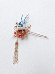 CHN-202100103-Colorful-4D-Phoenix-Beautiful-Blossom-Hairpin-Gold
