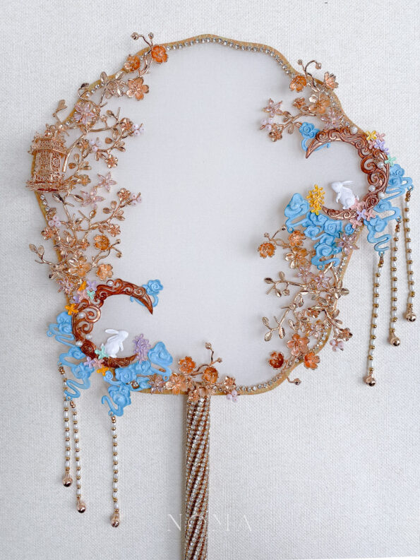 CHN-202200039-Colorful-Magical-Moon-Rabbit-Fan-Gold-2