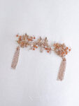 CHN-202200050 – Flying Crane Pearl Blossom Set – Gold – White – 3 pcs – C1
