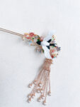 CHN-202200072-Colorful-Empress-Crane-Blossom-Hairpin-Gold-1