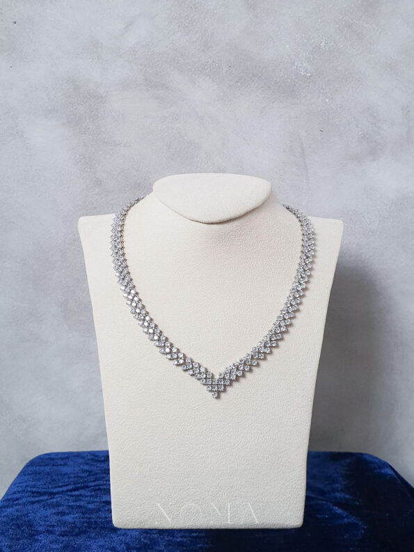 DJW-201900432-V-Dot-Choker-Rhodium-White-Gold