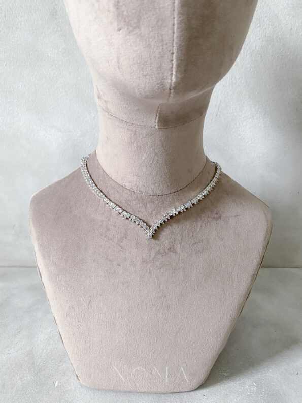 DJW-201900436-Waterfall-without-Pendant-Choker-Rhodium-White-Gold-1