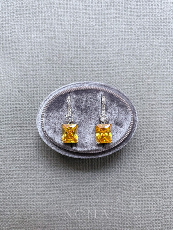 DJW-202100023-Fancy-Cut-Earrings-Rhodium-White-Gold-Yellow-Diamond