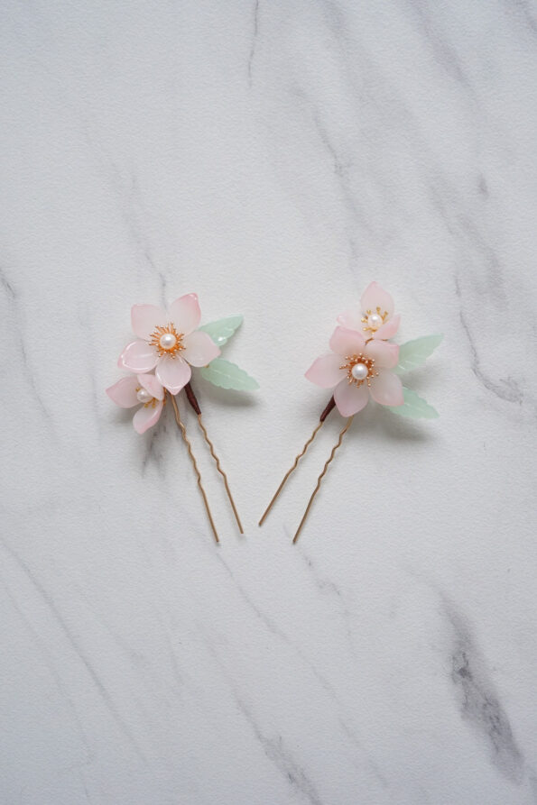 FLR-202000015-CG-First-Bloom-Hairpin-Set-Gold-Pink-2-pcs