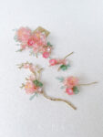 FLR-202200021-Scenery-Blushing-Blooms-Hairpiece-Set-18k-Yellow-Gold-Pink-4-pcs