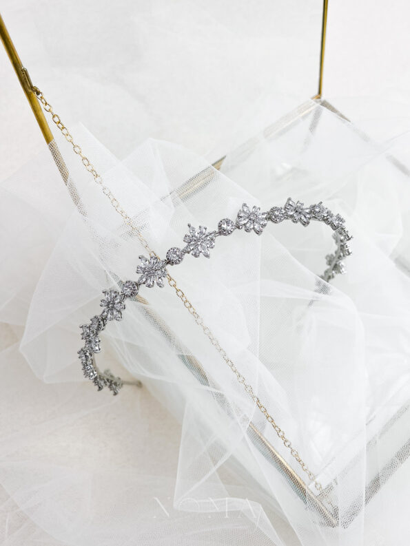 HBC-202000004-Floral-Blossom-Headband-Rhodium-White-Gold-White-Diamond