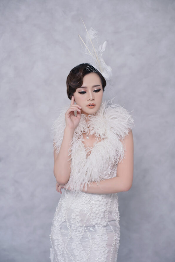 HMV-201900014-White-Feathered-Millinery-Hat-White-1