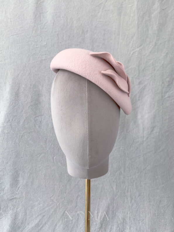 HMV-202100014-Pinkish-Wool-Hat-Pink