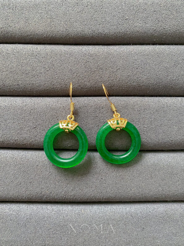 JJW-202000005-Simple-Circular-Jade-Earrings-18k-Yellow-Gold-Jade