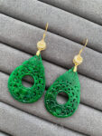 JJW-202100010-Double-Happiness-Carved-Teardrop-Hollow-Jade-Earrings-18k-Yellow-Gold-Jade