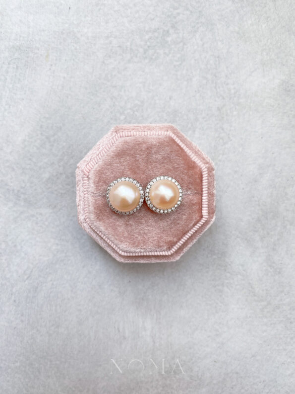 PJW-201900020-Pearl-Bezel-Earrings-10-mm-Rhodium-White-Gold-Pink-Pearl