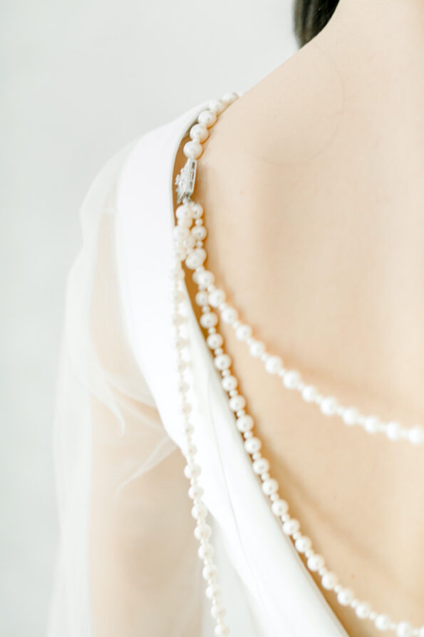 PJW-201900041-Double-Strand-Pearl-Back-Necklace-Rhodium-White-Gold-White-Pearl-4