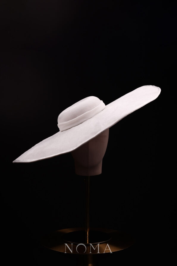 HMV-202200011-White-Velvet-Wide-Hat-White