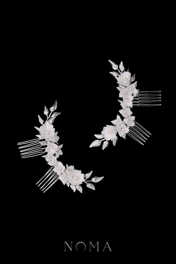 ACC-202200091-Clay-Flower-Little-Side-Hairvine-Pair-White-Silver-1-pair