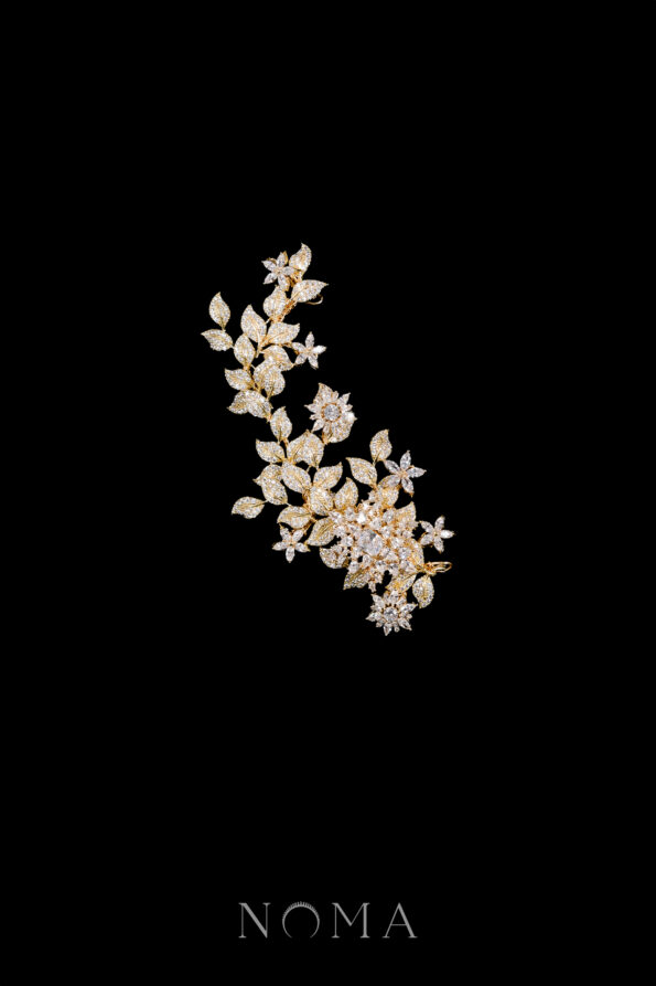 ACC-202300091-Paved-Twigs-Royal-Art-Side-HairvineBrooch-Gold-Left