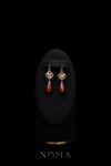 CHN-202200014-Red-Teardrop-Jade-Rose-Earrings-Gold-Red-Jade