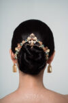 CHN-202300080-Curved-Phoenix-Lotus-Floral-Branches-Haircomb-Gold