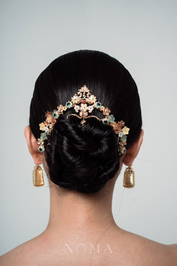 CHN-202300080-Curved-Phoenix-Lotus-Floral-Branches-Haircomb-Gold-2