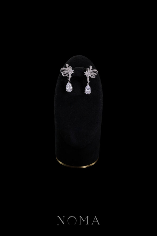 DJW-202300075-Petals-Ribbon-Pear-Earrings-Rhodium-White-Gold