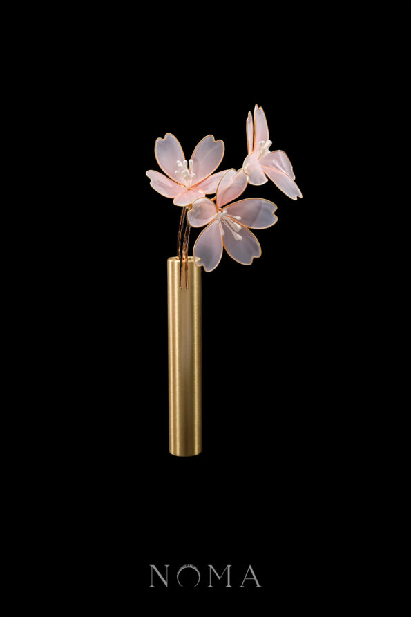 FLR-202300012-LR-Blossoming-Pink-Flower-Side-Haircomb-Gold-Pink-2