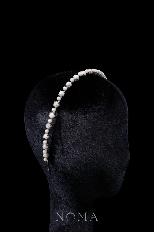 HBC-202200012-Marble-Pearl-Headband-Rhodium-White-Gold-White-Pearl-1