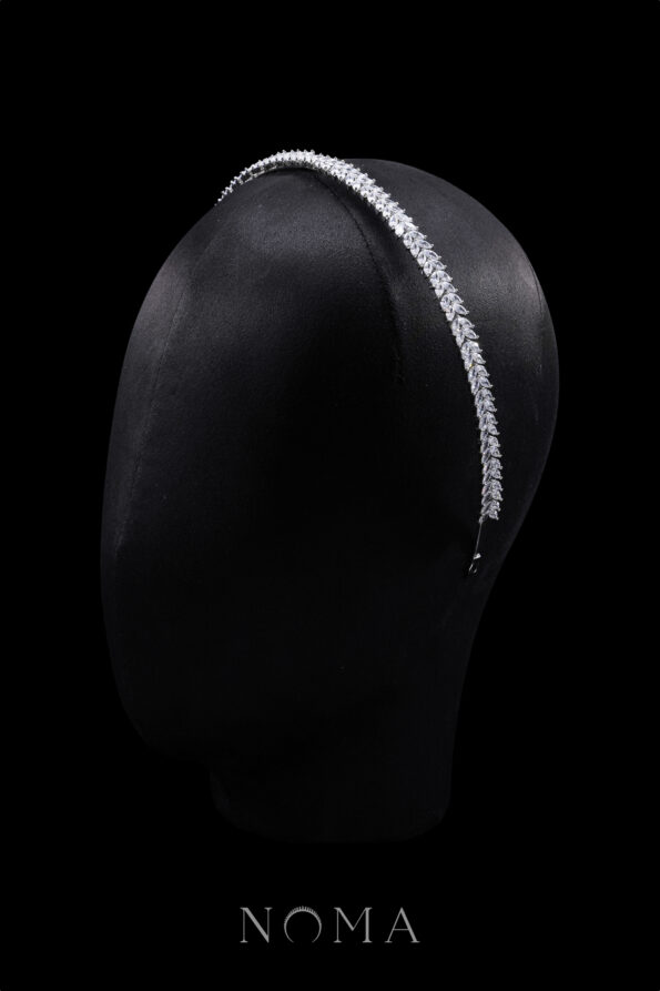 HBC-202200044-Double-Marquise-Large-Single-Headband-Rhodium-White-Gold-1