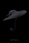 HMV-202300011-BB-Mademoiselle-Millinery-Hat-Black