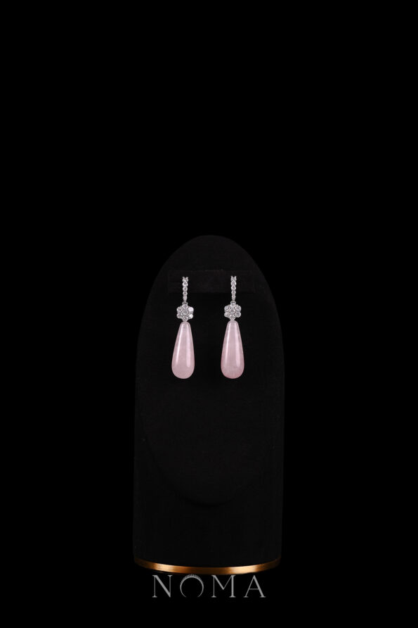 JJW-202300015-Teardrop-Jade-Drop-Elegance-Earrings-Rhodium-White-Gold-Pink-Jade