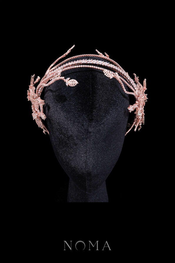 ACC-202300111-Paved-Vinery-Leaves-Triple-Headband-Rose-Gold-3