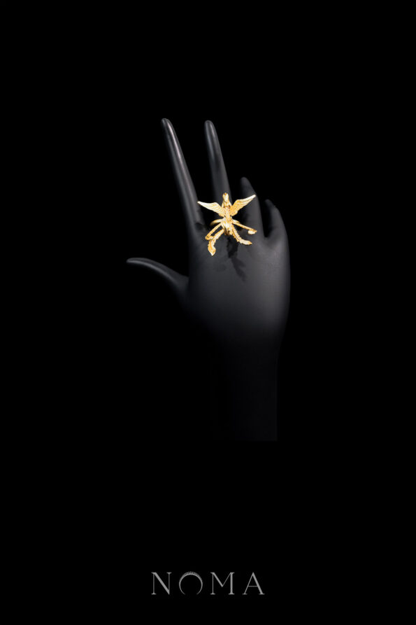 CHN-202300149-Soaring-Phoenix-Ring-Doff-Gold-Adjustable-3