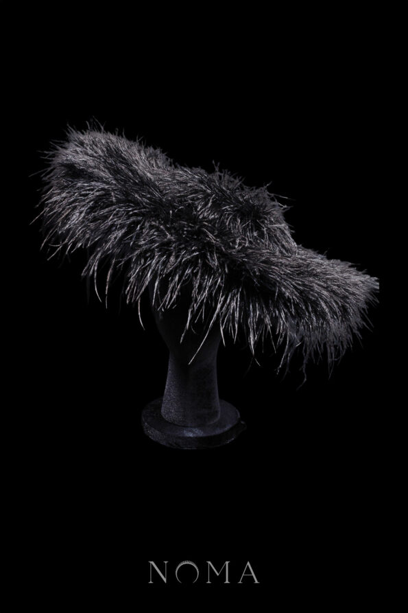 HMV-202300008-Full-Feather-Hat-Black-2